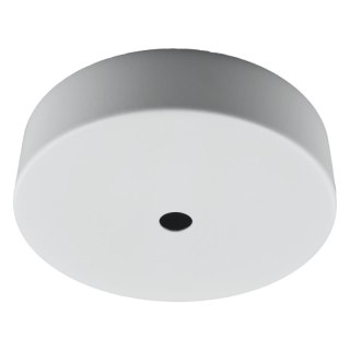 Podsufitka metalowa pojedyncza okrągła, biała DPM