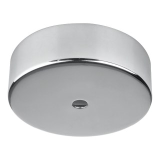 Podsufitka metalowa pojedyncza okrągła, inox DPM