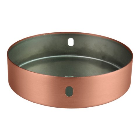 Podsufitka metalowa pojedyncza okrągła, miedź DPM