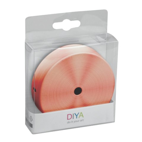 Podsufitka metalowa pojedyncza okrągła, miedź DPM