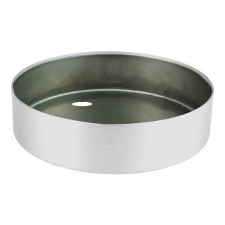 Podsufitka metalowa potrójna okrągła, biała DPM