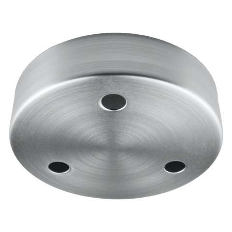 Podsufitka metalowa potrójna okrągła, metal szczotkowany DPM