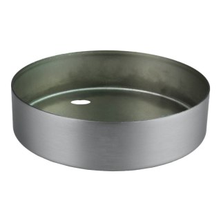 Podsufitka metalowa potrójna okrągła, metal szczotkowany DPM