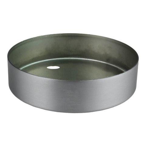 Podsufitka metalowa potrójna okrągła, metal szczotkowany DPM