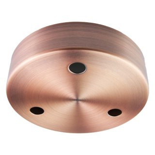Podsufitka metalowa potrójna okrągła, miedź DPM
