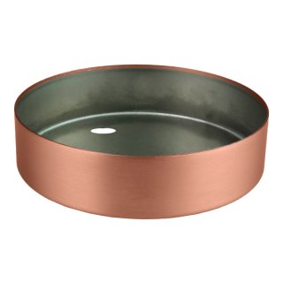 Podsufitka metalowa potrójna okrągła, miedź DPM