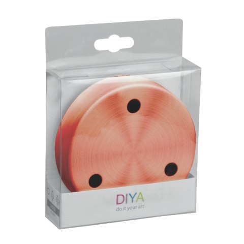 Podsufitka metalowa potrójna okrągła, miedź DPM