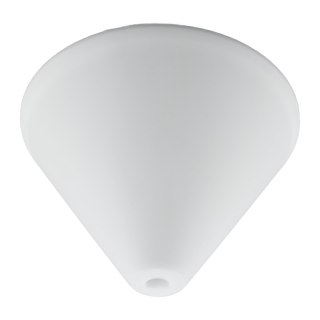 Podsufitka plastikowa stożek, biała DPM