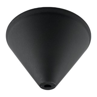 Podsufitka plastikowa stożek, czarna DPM