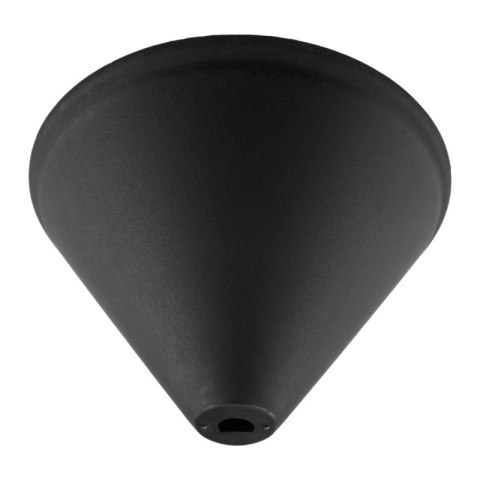 Podsufitka plastikowa stożek, czarna DPM