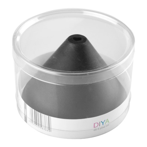 Podsufitka plastikowa stożek, czarna DPM