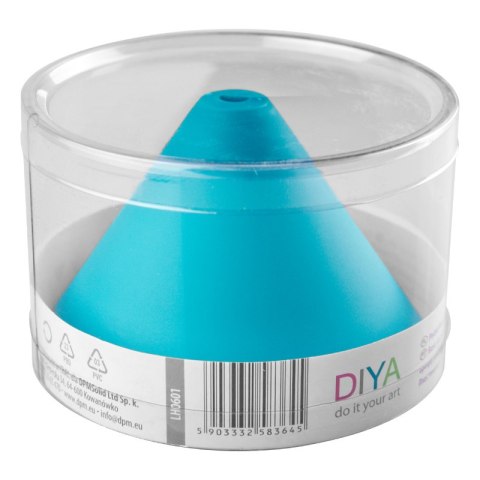 Podsufitka plastikowa stożek, niebieska DPM