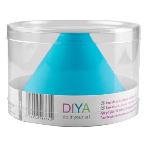 Podsufitka plastikowa stożek, niebieska DPM