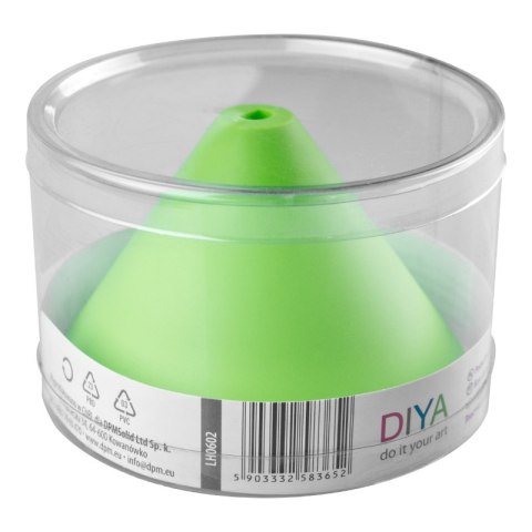 Podsufitka plastikowa stożek, zielona DPM