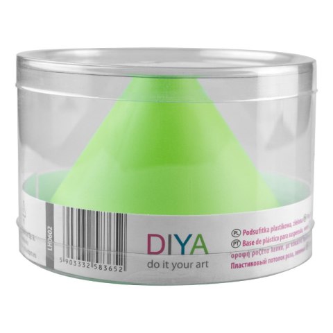 Podsufitka plastikowa stożek, zielona DPM