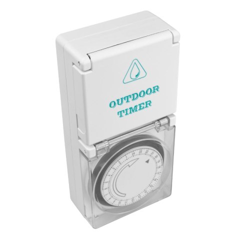 Programator czasowy analogowy, 24 h, IP44 DPM