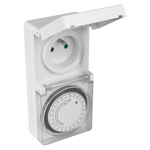 Programator czasowy analogowy, 24 h, IP44 DPM