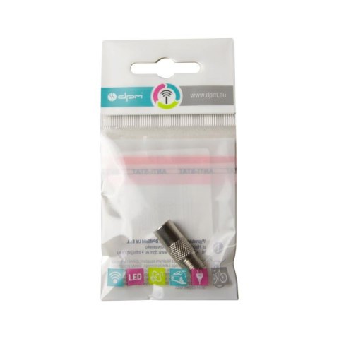 Przejście gniazdo F - wtyk TV