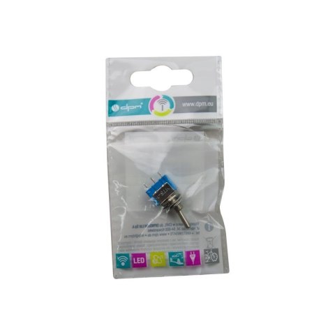 Przełącznik dźwigniowy 2x1 ON/ON, 3 A DPM