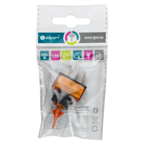 Przełącznik dźwigniowy podświetlany DPM