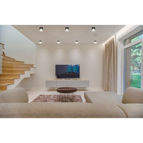 Reflektor LED punktowy regulowany, 20 W, 1600 lm, 4000 K, czarny DPM