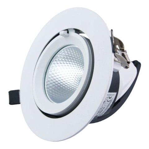 Reflektor LED punktowy regulowany, podtynkowy, 20 W, 1600 lm, 4000 K, biały, X-LINE DPM