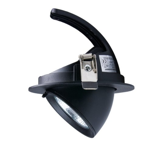Reflektor LED punktowy regulowany, podtynkowy, 20 W, 1600 lm, 4000 K, czarny, X-LINE DPM