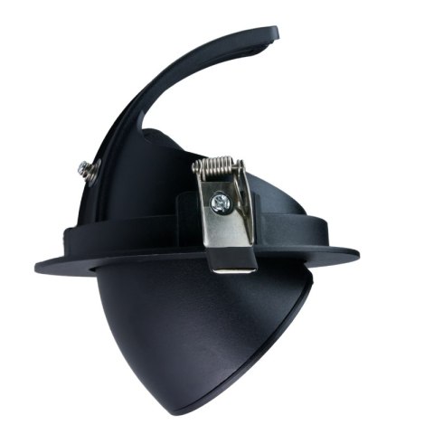 Reflektor LED punktowy regulowany, podtynkowy, 20 W, 1600 lm, 4000 K, czarny, X-LINE DPM