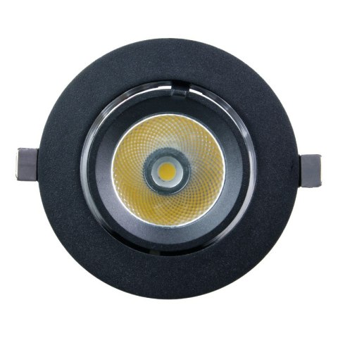 Reflektor LED punktowy regulowany, podtynkowy, 20 W, 1600 lm, 4000 K, czarny, X-LINE DPM