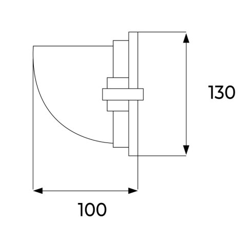 Reflektor LED punktowy regulowany, podtynkowy, 20 W, 1600 lm, 4000 K, czarny, X-LINE DPM