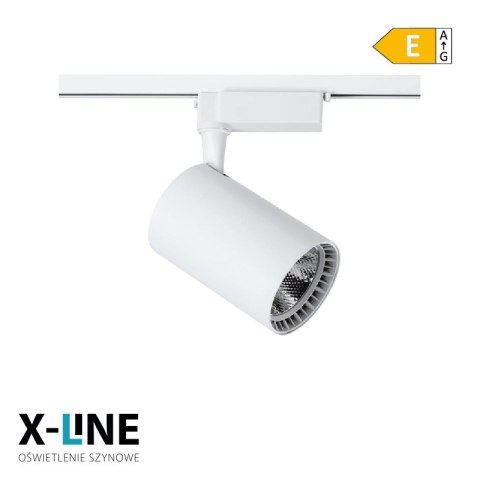 Reflektor szynowy, 5 W, 497 lm, 4100 K, biały, X-LINE DPM