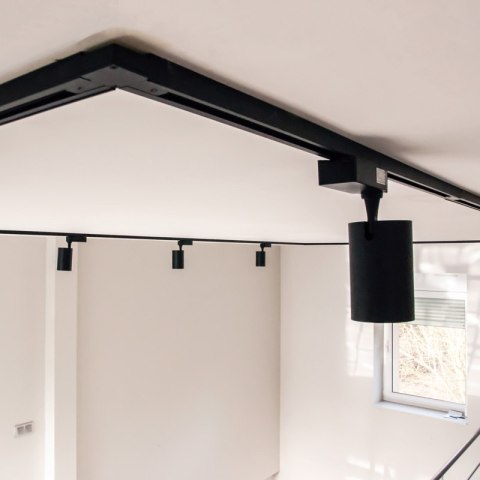 Reflektor szynowy, 5 W, 497 lm, 4100 K, czarny, X-LINE DPM