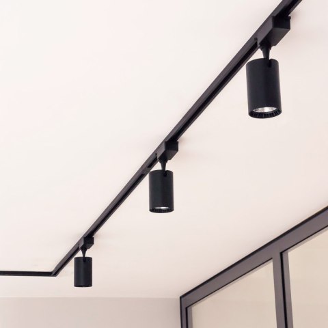 Reflektor szynowy, 5 W, 497 lm, 4100 K, czarny, X-LINE DPM