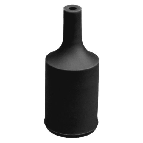 Silikonowa oprawka do żarówki E27, czarna DPM