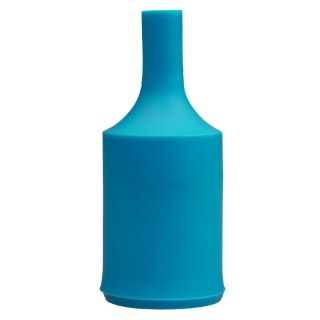 Silikonowa oprawka do żarówki E27, niebieska DPM