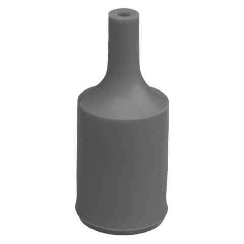 Silikonowa oprawka do żarówki E27, szara DPM