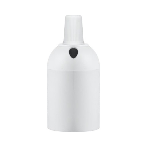 Silikonowa oprawka do żarówki E27, szara DPM