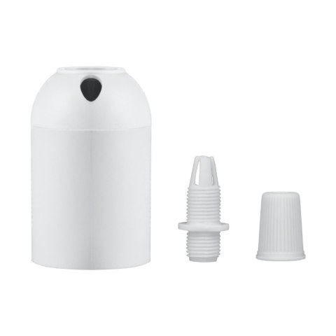 Silikonowa oprawka do żarówki E27, szara DPM