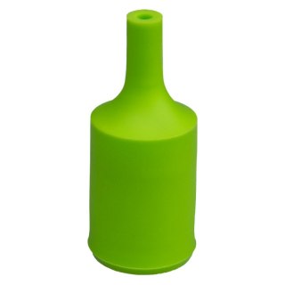 Silikonowa oprawka do żarówki E27, zielona DPM