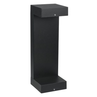 Słupek ogrodowy LED, IP54, 7 W, 190 lm, 4000 K, 30 cm, czarny DPM