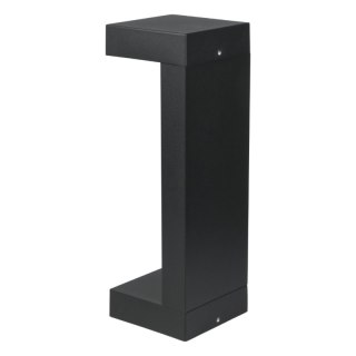 Słupek ogrodowy LED, IP54, 7 W, 190 lm, 4000 K, 30 cm, czarny DPM