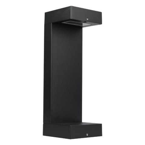 Słupek ogrodowy LED, IP54, 7 W, 190 lm, 4000 K, 30 cm, czarny DPM