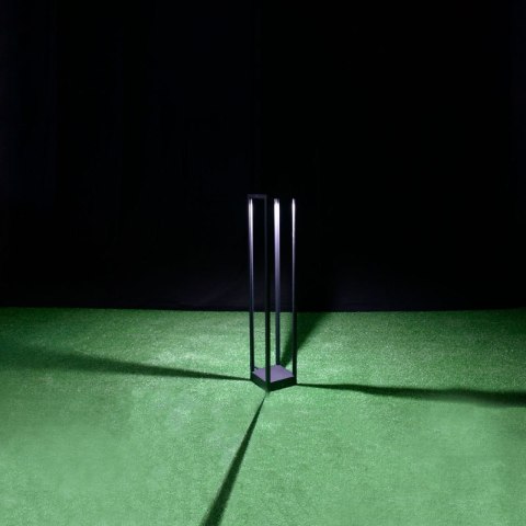 Słupek ogrodowy LED, IP54, 7 W, 380 lm, 4000 K, 60 cm, czarny DPM