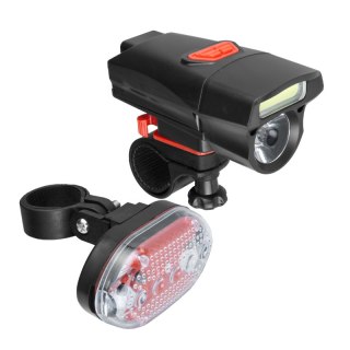 Zestaw lamp rowerowych DPM