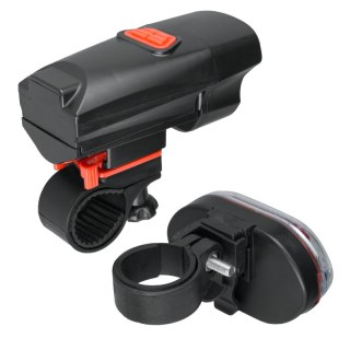 Zestaw lamp rowerowych DPM