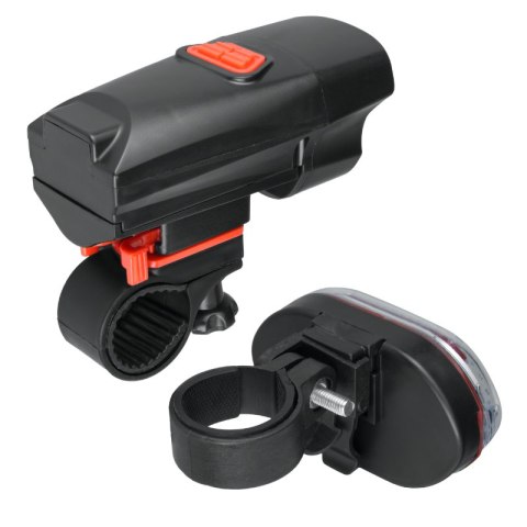 Zestaw lamp rowerowych DPM