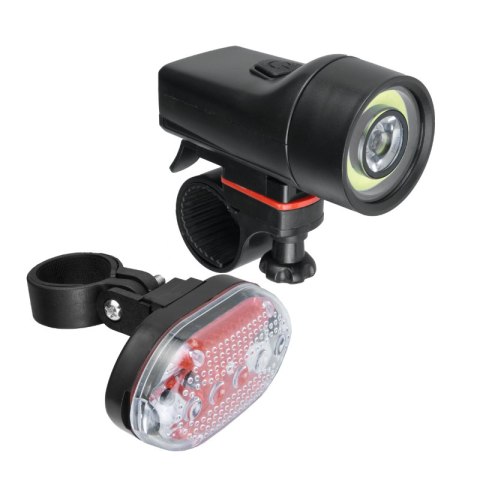 Zestaw lamp rowerowych DPM