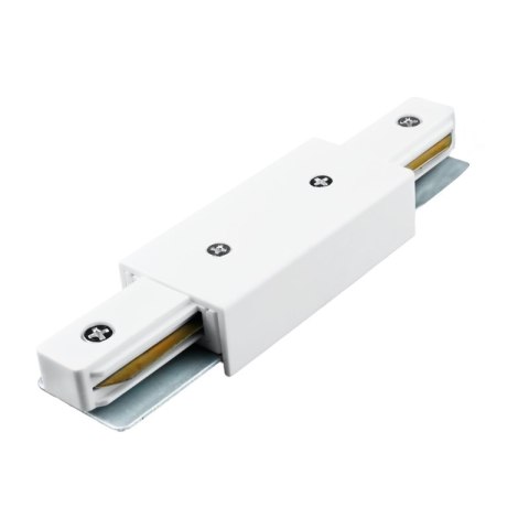 Złączka typu "I" zasilająca do szyn natynkowych, biała, X-LINE DPM