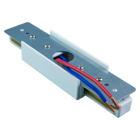 Złączka typu "I" zasilająca do szyn natynkowych, biała, X-LINE DPM