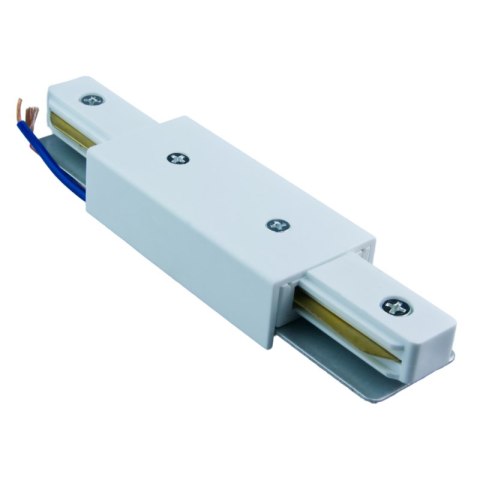 Złączka typu "I" zasilająca do szyn natynkowych, biała, X-LINE DPM